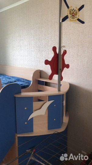Детская кровать чердак