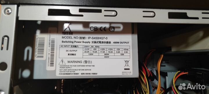 Пк i3, socket 1155, 12, ssd 128