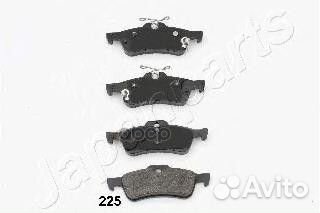 Колодки торм.диск. pp225af Japanparts