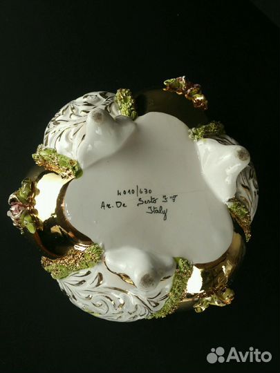 Фарфоровая ваза. Италия. 30-е гг