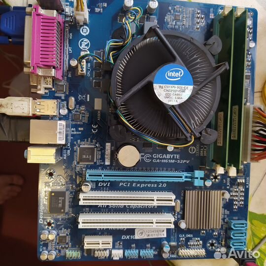 Материнская плата с процессором i5 3450