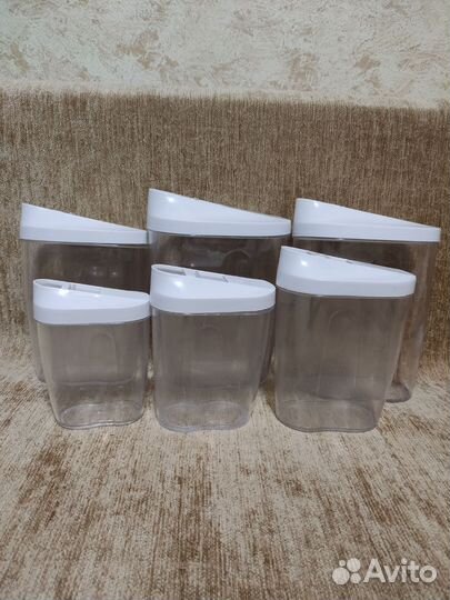 Набор ёмкостей для хранения сыпучих продуктов