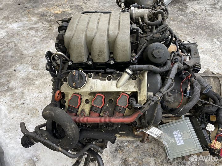 Двигатель AUK 3.2 Audi A6 C6 4F2 AUK-053801 116.23