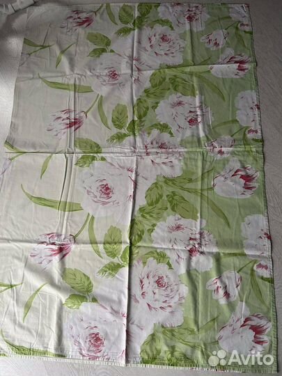 Постельное белье 1.5 спальное б/у простыни