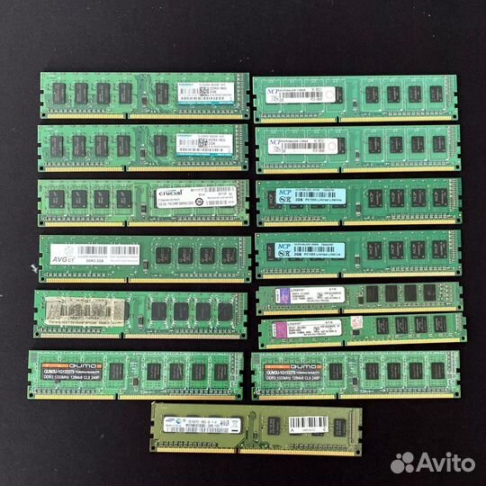 Оперативная память DDR4 и DDR3 2GB/ 4GB/ 8GB/ 16GB
