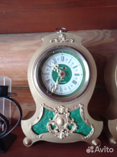 Настольные часы Янтарь