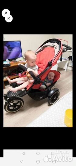 Коляска для погодок