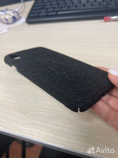 Чехол из кожи ската на iPhone xs max