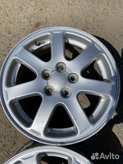 Оригинальные диски Subaru r15