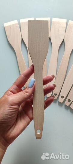 Лопатка кухонная деревянная