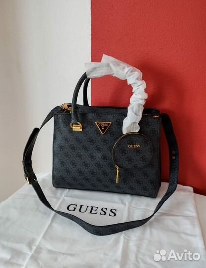 Сумка Guess Alexie satchel новая