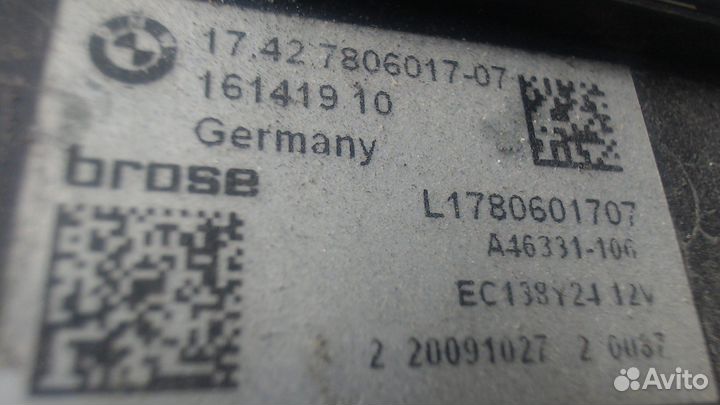 Вентилятор радиатора BMW 5 F07 Gran Turismo, 2010