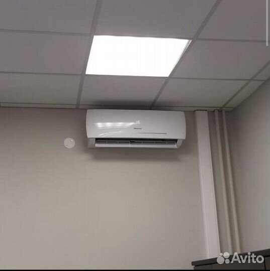 Установка кондиционеров альпинистом