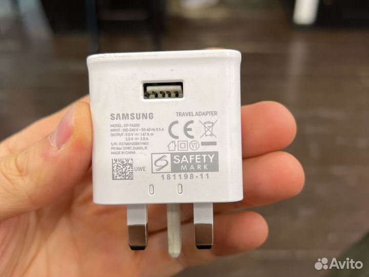 Быстрая зарядка samsung