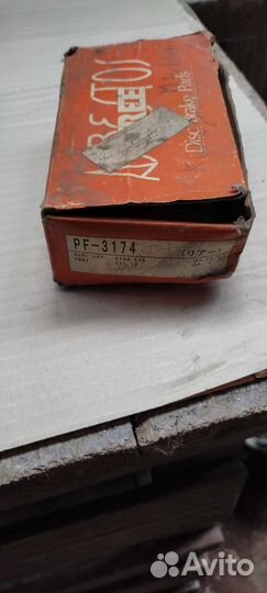 Тормозные колодки на все mitsubishi задние