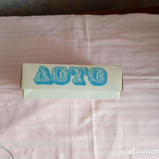 Лото. Игра настольная СССР