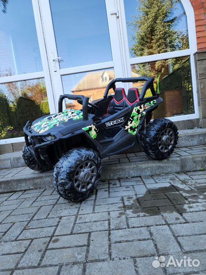 Детский электромобиль двухместный бу