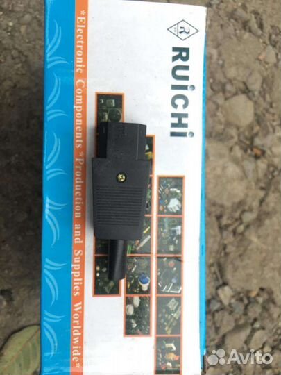 Разъём питания ruichi AC-102/K2417,10 А