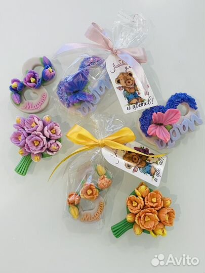 Мыло ручной работы 8 марта