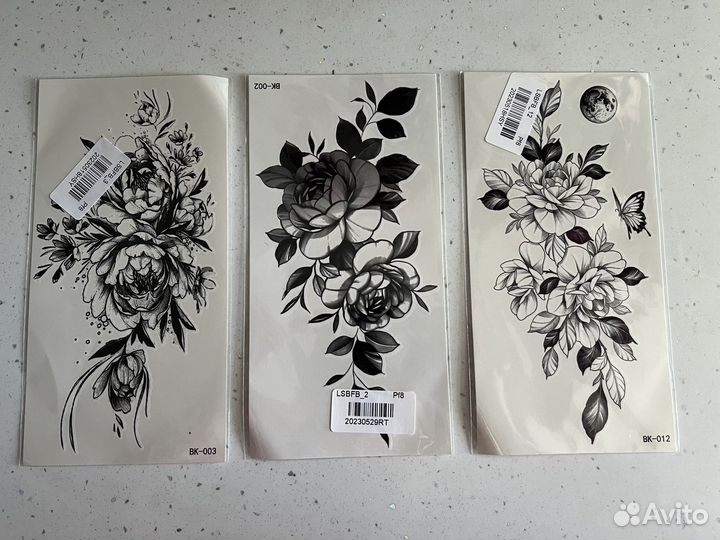 Переводные татуировки