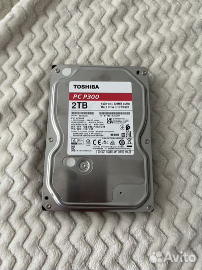 Жесткий диск Toshiba 2TB/5400rpm/128MB