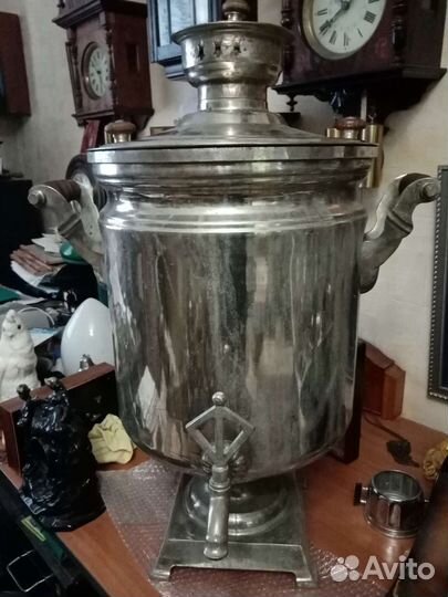 Самовар трактирный на дровах