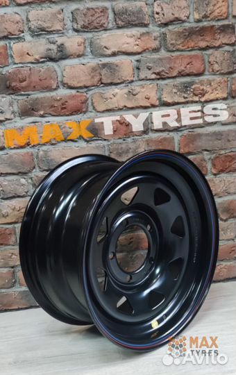 Off-Road Wheels УАЗ черный 7/0 R16