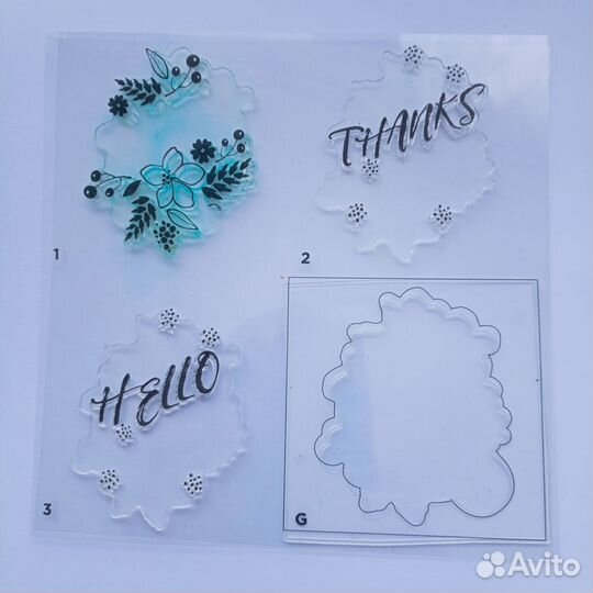 Скрапбукинг. Штамп американский