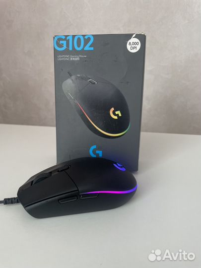 Игровая мышь logitech g102