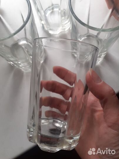 Стаканы стекло 4шт
