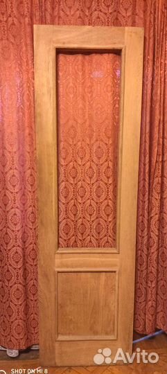 Новая дубовая дверь
