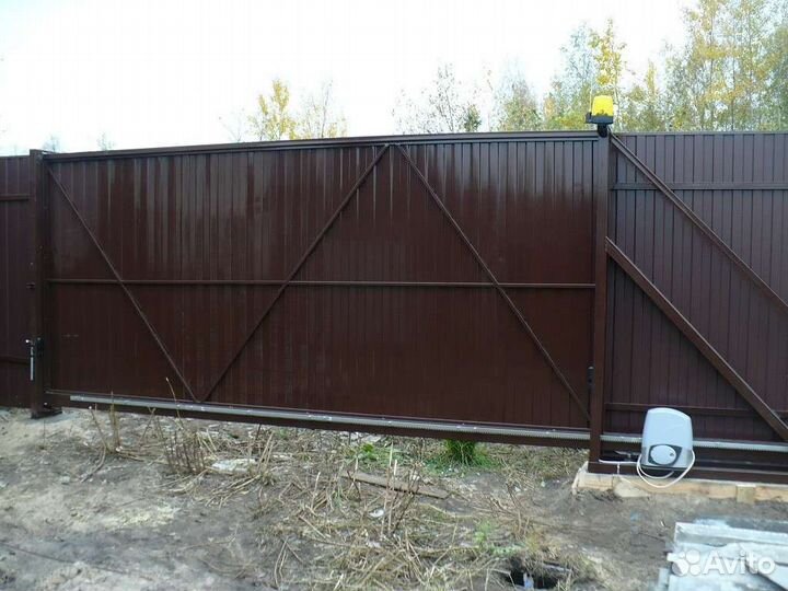 Откатные ворота