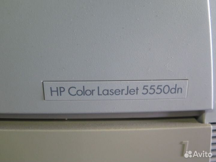 HP color LaserJet 5550dn, цветной лазерный принтер