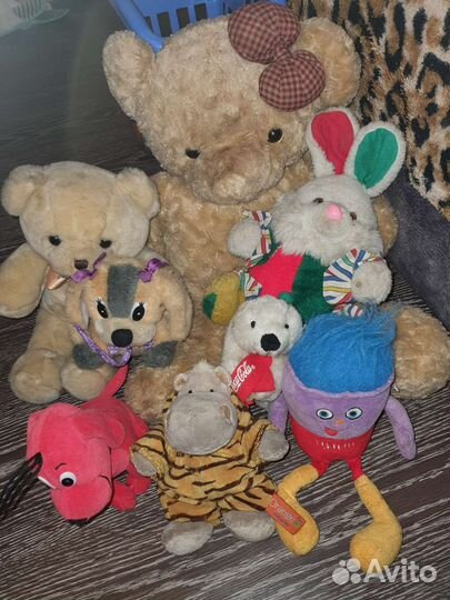 Мягкие игрушки пакетом бесплатно