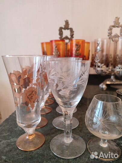 Фужеры, рюмки, стопки СССР, Мальцов