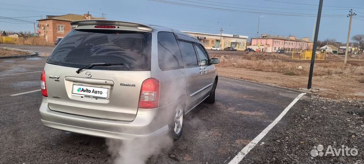 Mazda MPV 2.5 AT, 2002, 300 000 км