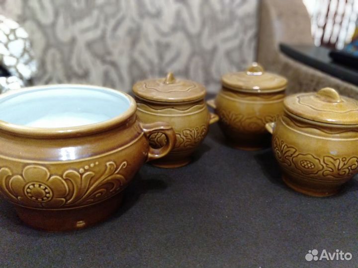 Глиняные горшочки