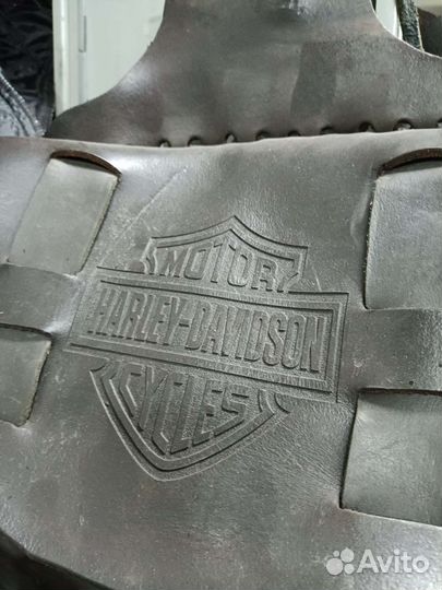 Кофры кожаные Harley Davidson (перекидные сумки)