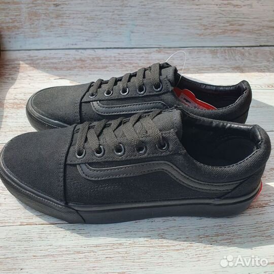 Кеды Vans All Black новые