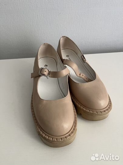 Туфли кожаные