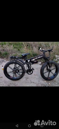 Электровелосипед складной фетбайк
