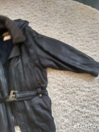 Куртка кожаная
