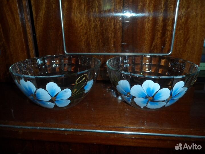 Салатник белый средний. Набор 2 шт. D15см