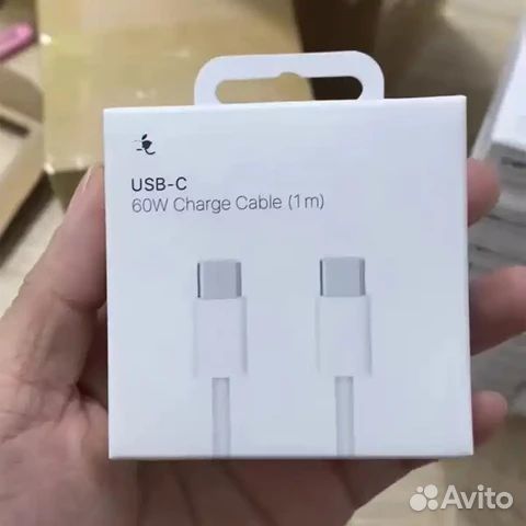 Кабель Apple type c/type c 60 w(1м)