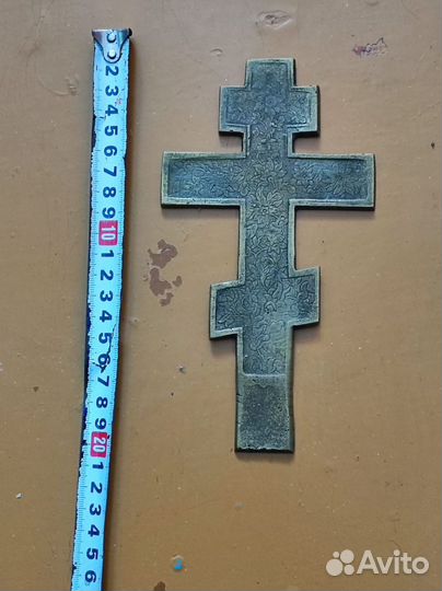 Крест распятие киотный