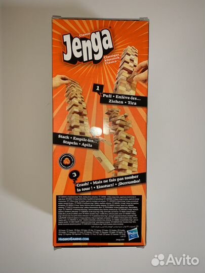 Настольная игра Дженга (Jenga)
