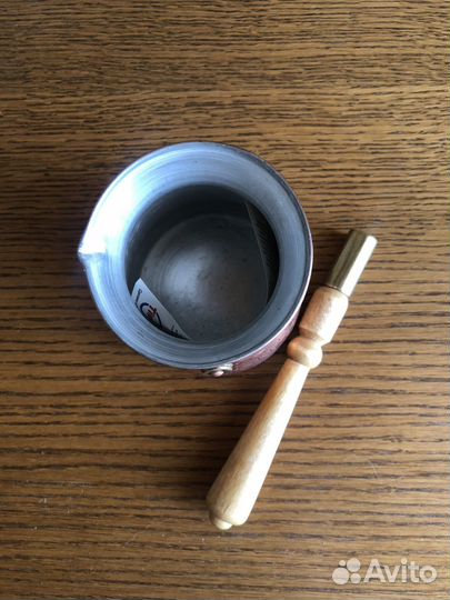 Новая медная кофеварка