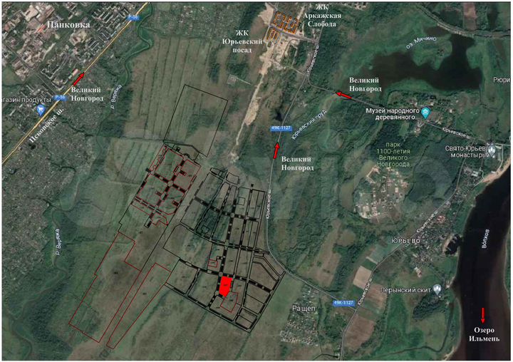 Участок 2,23 га (ИЖС)