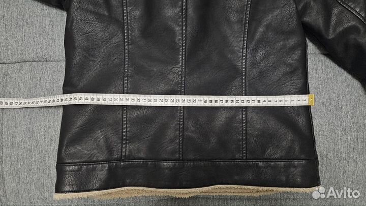 Куртка из искусственной кожи