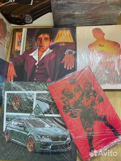 Картины новые разные остаток
